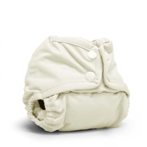 Rumparooz Newborn Cloth Diaper Cover - Almond Ivory