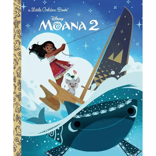 Disney Moana 2 Little Golden Book