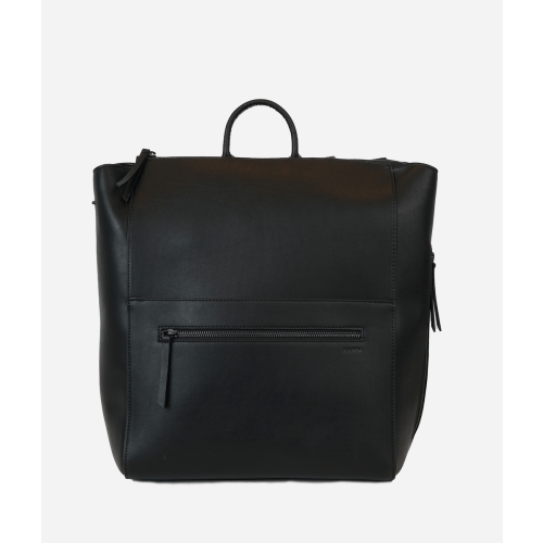 The Square Diaper Bag - Black/Black