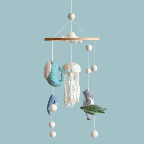 Felt Baby Mobile - Sea Life | Freshie & Zero