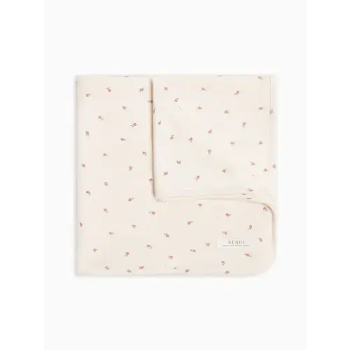 Pointelle Swaddle Blanket