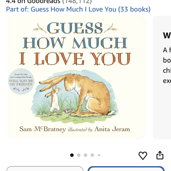 Guess How Much I Love You: (An Ideal Gift for Mothers Day & Baby Showers, and Bedtime Story for Babies & Toddlers)