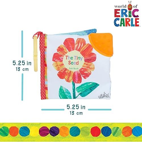 World of Eric Carle, The Very Hungry Caterpillar Tiny Seed Clip-On Soft Book