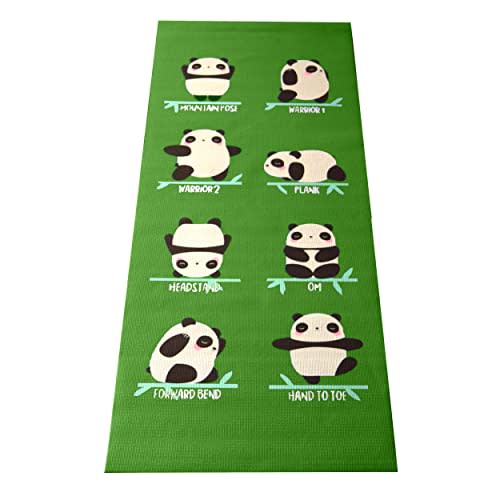 Bean Products Yoga Mats | Adult and Kid Sizes | Non Skid, Non Slip, Eco Friendly Mats