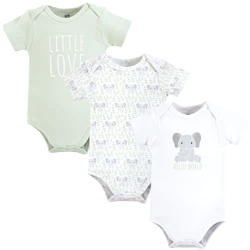 Hudson Home Collection Baby Shawl Collar Plush Robe,