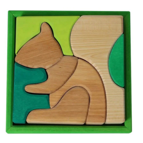 Wooden Puzzle & Building Blocks