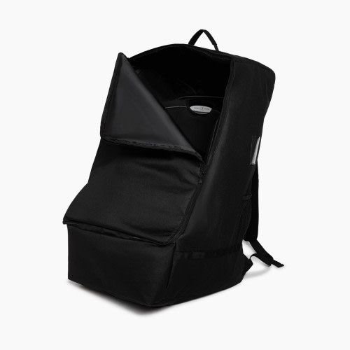 Sprucely Padded Backpack Car Seat Travel Bag - Black