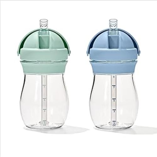 OXO Tot Transitions Straw Cup 9 oz. - Opal and Dusk - 2 Pack