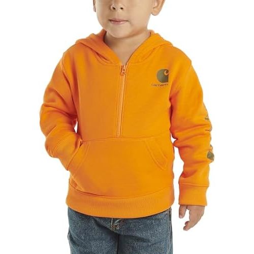 Carhartt Kid's CA6273 Long-Sleeve Half-Zip Sweatshirt - Boys