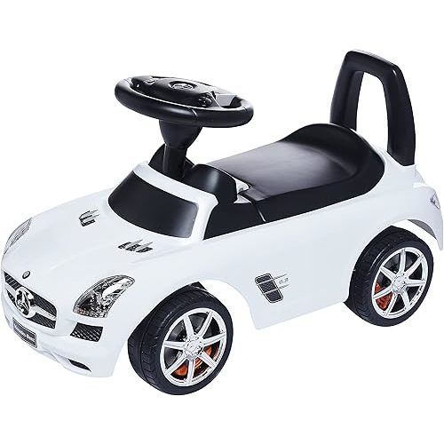 Best Ride On Cars Mercedes Benz push Car, White