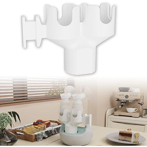 Dual Organizer with Hose Management Compatible with Spectra S1 Accessories, Features a Hose Management Arm and Space-Saving Design (Compatible with New Breast Pumps)