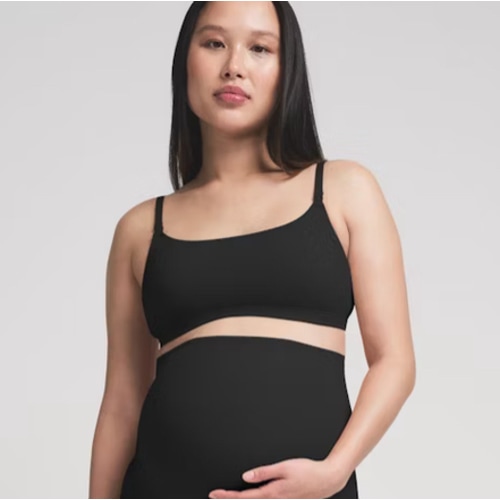 FITS EVERYBODY MATERNITY NURSING SCOOP BRALETTE | ONYX