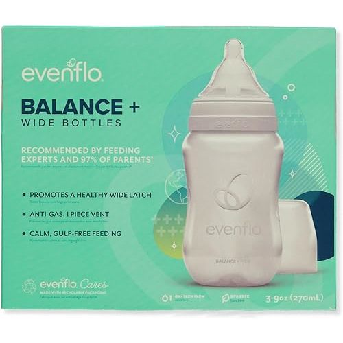 Evenflo Baby 3-Pack Baby Bottles - White, one Size