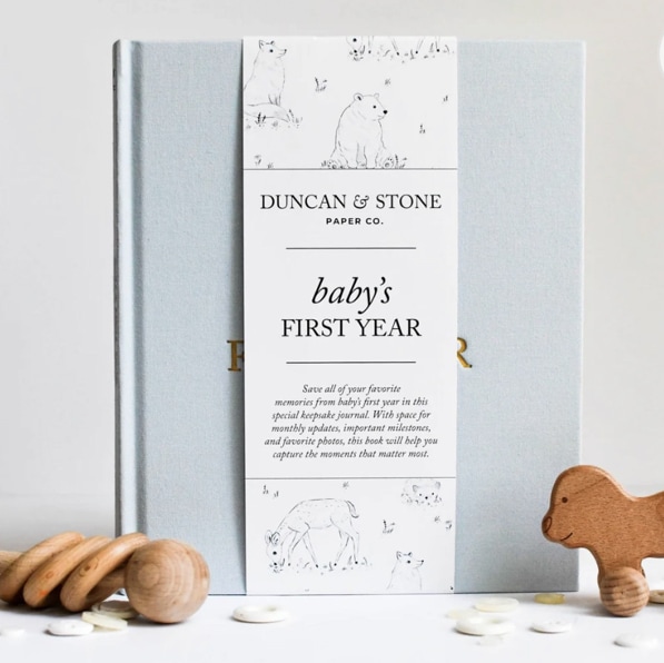 Baby's First Year Memory Book | Duncan & Stone Paper Co.