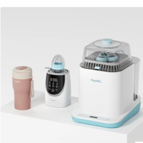 Baby Bottle Washer & Portable Bottle Warmer & NutriWarm™ Swirlable Bottle Warmer Set