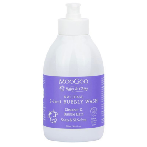 MooGoo Baby And Child 2 In 1 Bubbly Wash 500ml