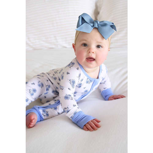 Sapphire Garden Convertible Zip Romper