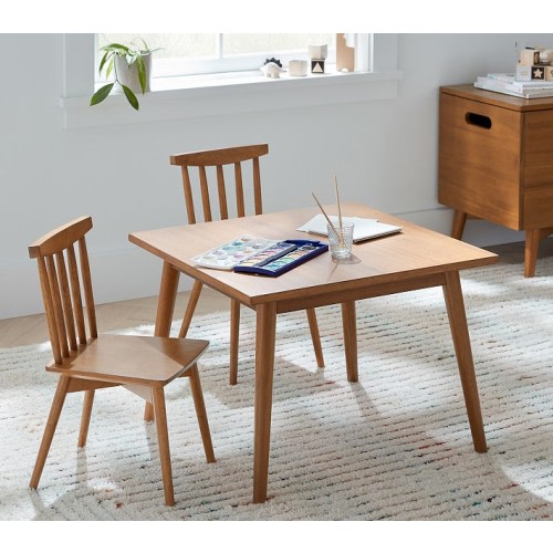 west elm x pbk Mid-Century Toddler Play Table (24") | Pottery Barn Kids