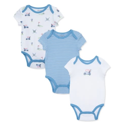 Golf Club 3-Pack Bodysuits - 9 Months