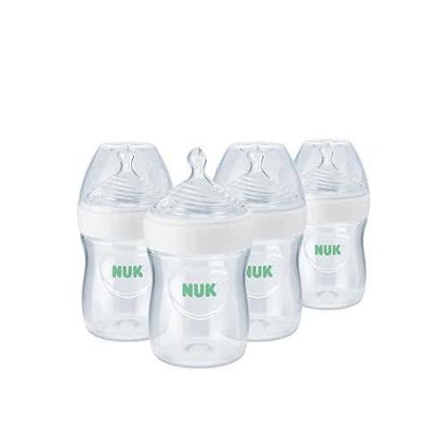 NUK Simply Natural Baby Bottle 4-Pack