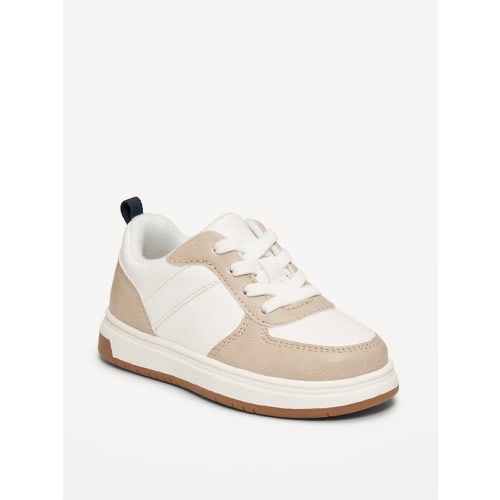 Faux-Leather Sneakers for Toddler Boys