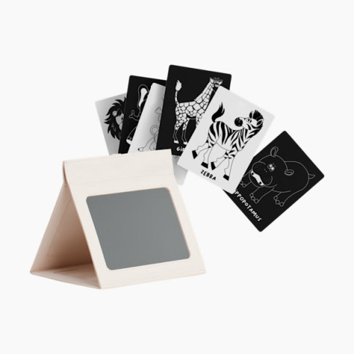 Lalo Tummy Time Mirror and Art Card Holder