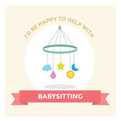 Baby Sitting Coupon