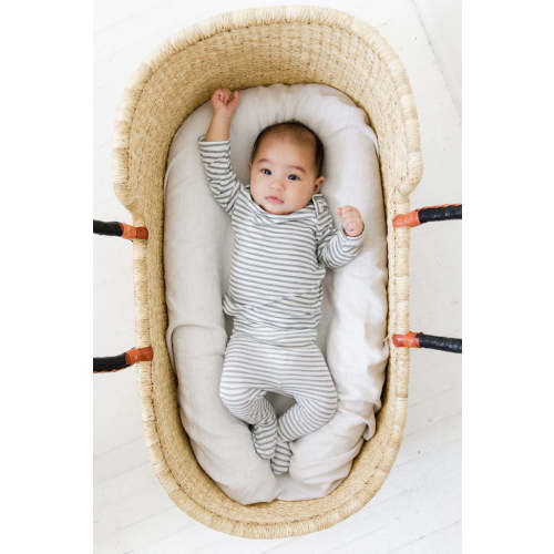Natural & Grey Stripe Sleeper