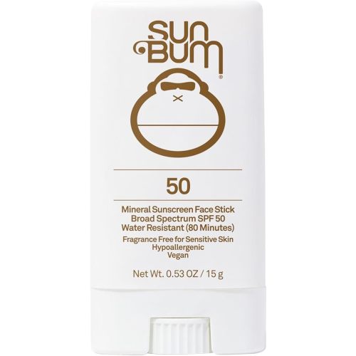 Sun Bum, Stick Face Mineral SPF50, 0.45 Ounce