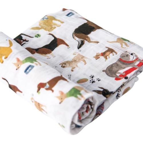 Muslin Swaddle, Dogs