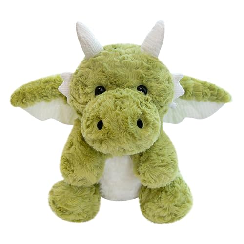 SUSULF Little Flying Dragon - Cute Stuffed Animal Plush Toy - Adorable Soft Dragons Toy Plushies and Gifts - Perfect Present for Kids (Green,7.87in/20cm)