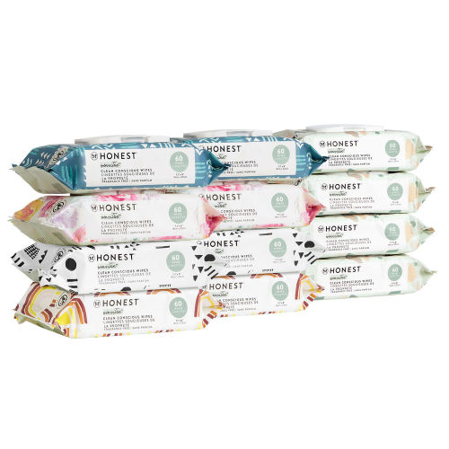 Honest Wipes Multi Print, 720 Count Wipes