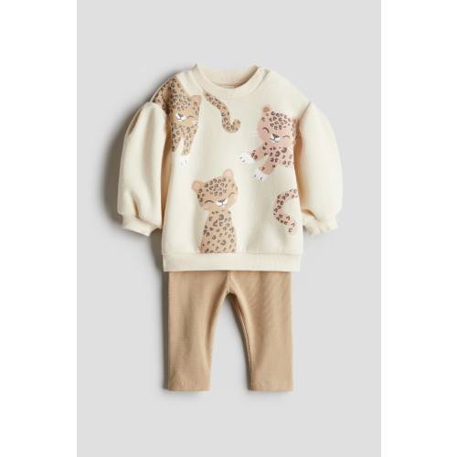 2-PIECE SWEATSHIRT AND LEGGINGS SET