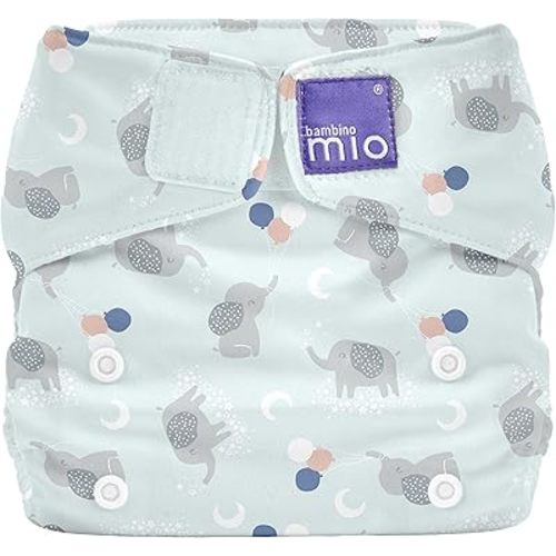 Bambino Mio, Miosolo Classic All-in-One Cloth Nappy, Eco Chemical Free Nappy