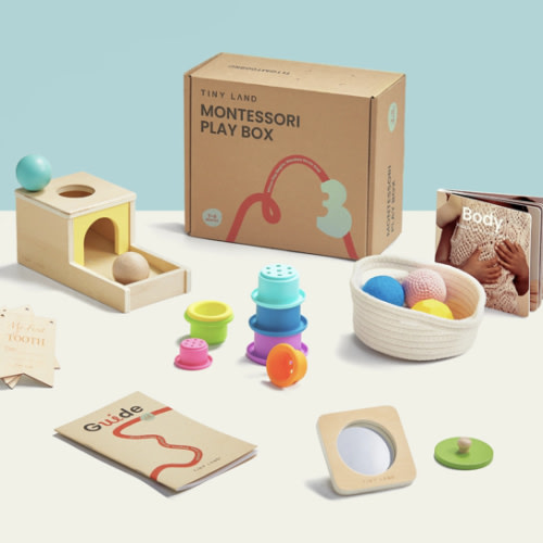Tiny Land® Montessori Toys for Newborns (7–9 Months) – Montessori Toys Subscription