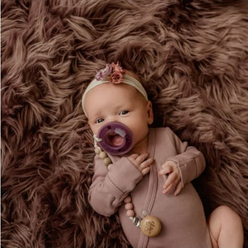 Ninni Pacifier Plum 2 Pack