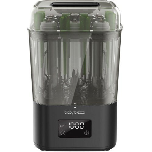 Baby Brezza SuperQuick™ Baby Bottle Sterilizer and Dryer - Sterilizes & Dries in just 10 Minutes