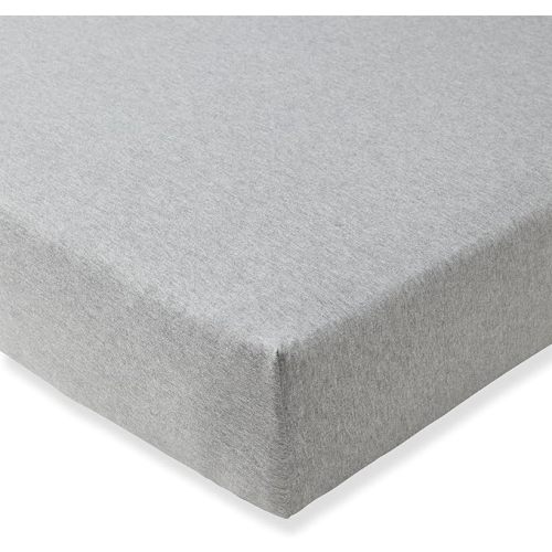 Burt's Bees Baby Essential Organic Cotton Fitted Crib Sheet, Breathable for Boy Girl Standard Crib & Toddler Mattresses