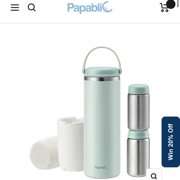 Papablic CapsuleChill™ Breast Milk Cooler