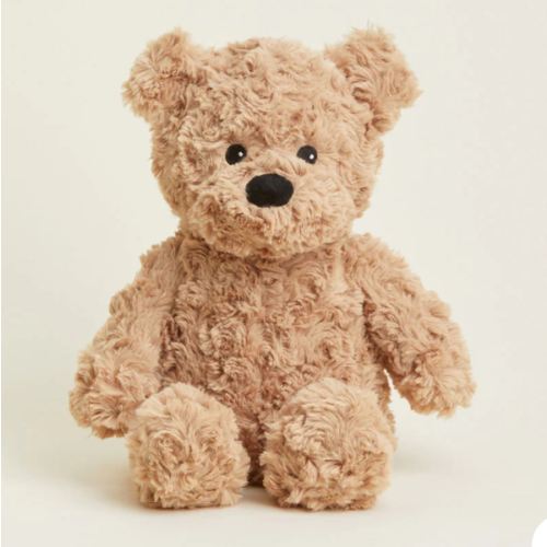 Microwavable Brown Curly Bear Warmies | Warmies USA
