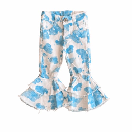 DOUBLE FLARE COW BELLS - TEAL