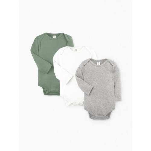 3-Pack Classic Long Sleeve Bodysuit Bundle