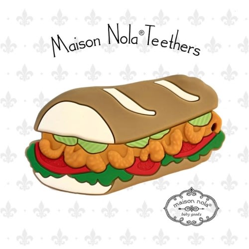 Shrimp PoBoy Teether | Maison Nola
