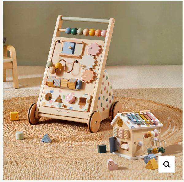 Complete Development Playset — Baby Walker + Activity Cube