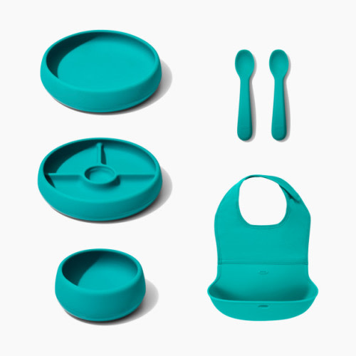 OXO Tot Silicone Feeding Giftset - Teal