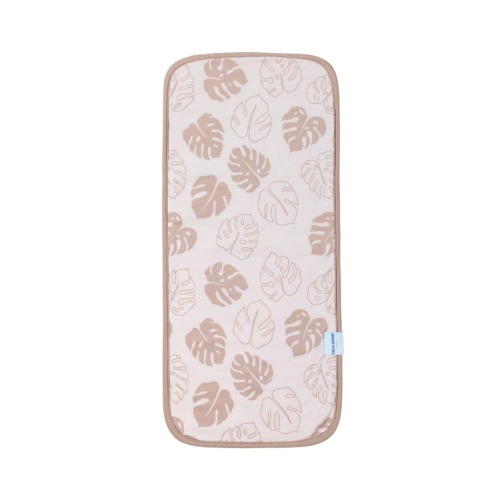 Toasted Monstera Burp Cloth