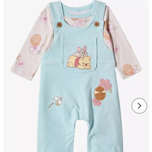 Disney Winnie the Pooh Cherry Blossom & Honey Infant One-Piece and Overall Set - BoxLunch Exclusive | BoxLunch