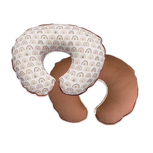 Boppy Nursing Pillow Cover- spice rainbows