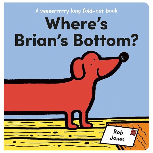 Where's Brian's Bottom? (A VERY long fold-out book)