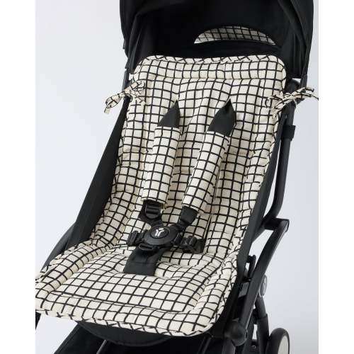 Universal Stroller Seat Liner and Strap Covers For Babies Breathable Padded Washable | Superbloom - Storq by Kindred Bravely